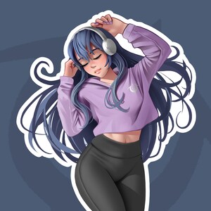 Adesivo Lucina Jam Session [Fire Emblem Awakening/Heroes Fan Art]