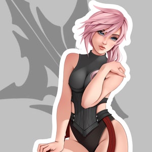 Final Fantasy-sticker bliksem