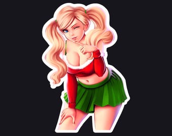 Ann Takamaki Christmas Sticker (Persona 5)