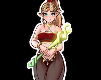 Princess Zelda Gerudo Dancer Sticker (Echoes of Wisdom)
