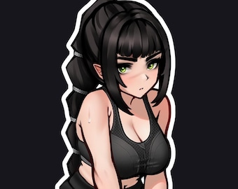 Shadowheart Fitwear Sticker (Baldur's Gate 3)
