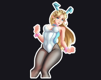 Princess Zelda Bunny Girl Sticker