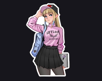 Zelda Student Sticker (Skyward Sword)
