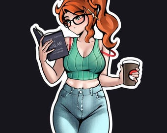 Pokemon Professor Sonia Sticker [Jacketless] (Pokemon)
