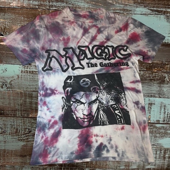Eron the Relentless | Block Print Style | MTG | Magic the gathering | tie dye