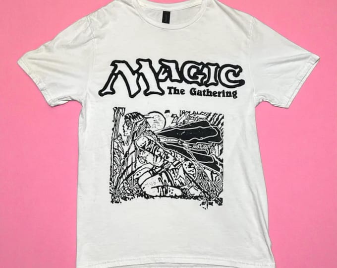 Earthbind MTG T-Shirt | Hand-Carved Linoprint, Block Print Style