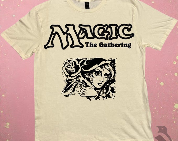 Eternal Witness Magic Shirt: Hand-Pulled Linoprint, Unisex S-XL