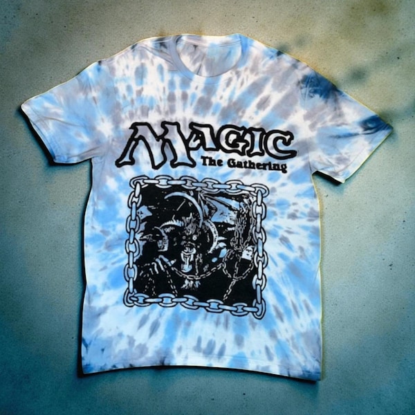 Magic the Gathering Shirt: Chains of Mephistopheles (Tie Dye, Handbedruckt)