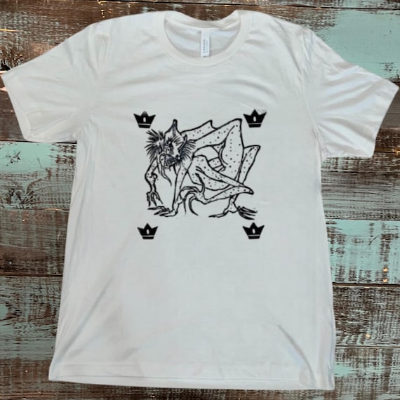Basal cell thrull | Block Print Style | MTG | Magic the gathering