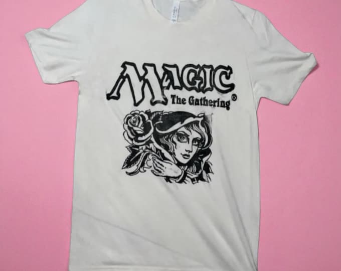 Eternal Witness MTG Shirt | Hand-Printed Linoprint, Bella+Canvas