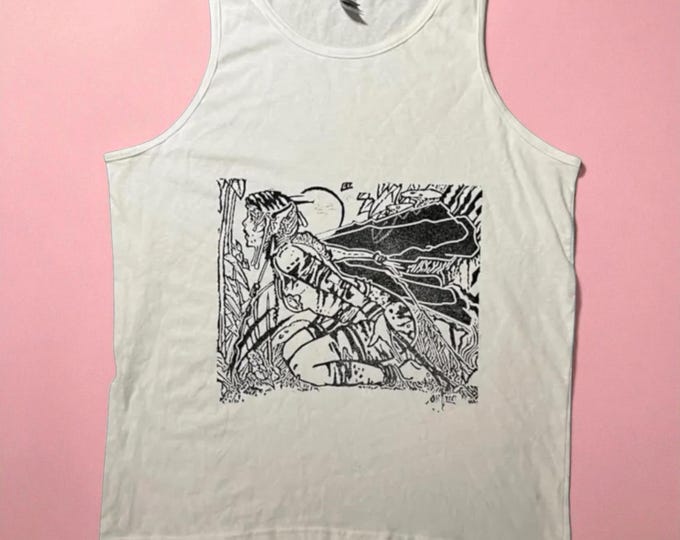 Earthbind  | Block Print Style | MTG | Magic the gathering | Tank Top/T-shirt / Toys and collectibles / toys and games / Accessories