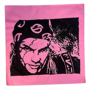 Eron el implacable Patch MTG Linoprint, arte impreso a mano (11,5 x 11 pulgadas)