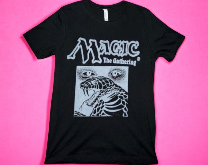 Psychic Venom MTG T-Shirt | Block Print Style, Magic the Gathering