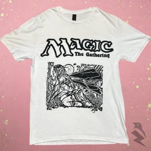 Magic the Gathering Tee: Linoprint Art - Soft Bella Canvas Fabric