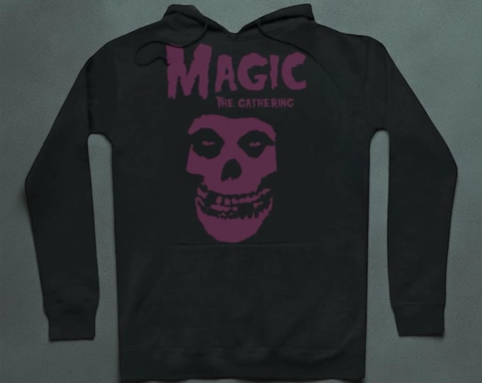 MTG x Misfits Hoodie | Block Print Style, Magic The Gathering