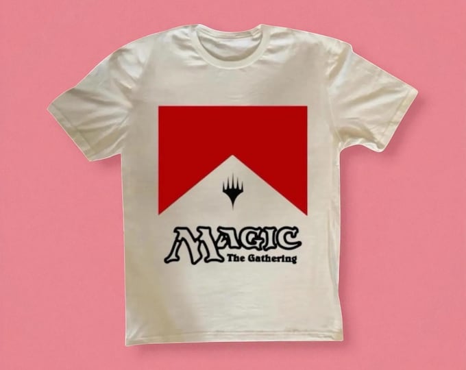 Hand-Carved MTG Shirt | Block Print Style, Magic the Gathering