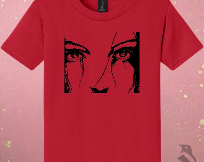 Blood of the Martyr Magic Tee - Hand-Printed Linoprint Unisex Shirt