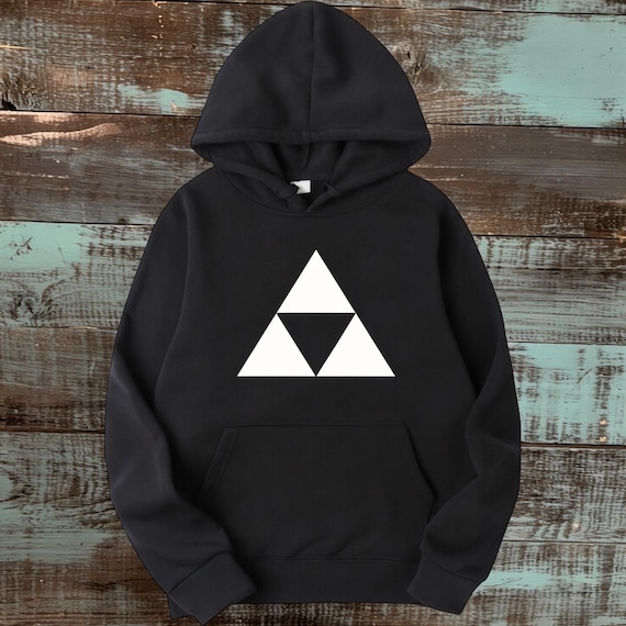 Zelda Triforce  | White  | Block Print Style | MTG | Magic the gathering.