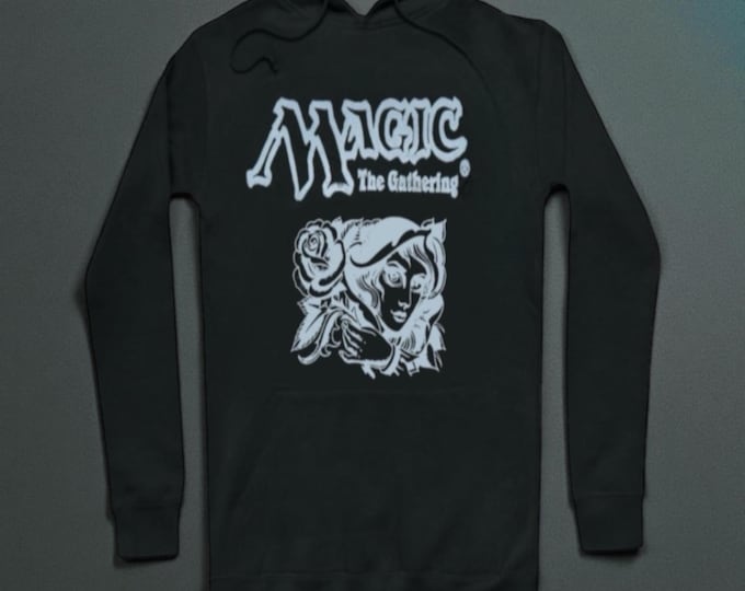 Eternal Witness MTG Hoodie | Block Print Style, Hand-Carved