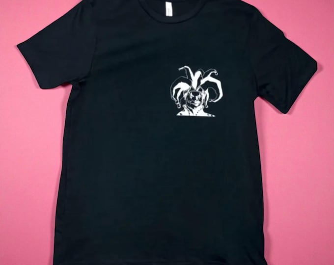 Hand-Carved Linoprint Jesters Cap Shirt | Magic The Gathering