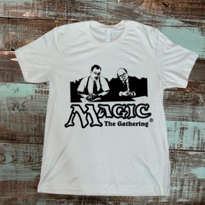 Parliamo di affari la maglietta dei due Bob / Stile Block Print / MTG / Magic the gathering