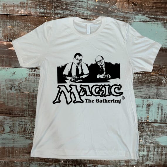 Let’s talk business the two bobs shirt | Block Print Style | MTG | Magic the gathering