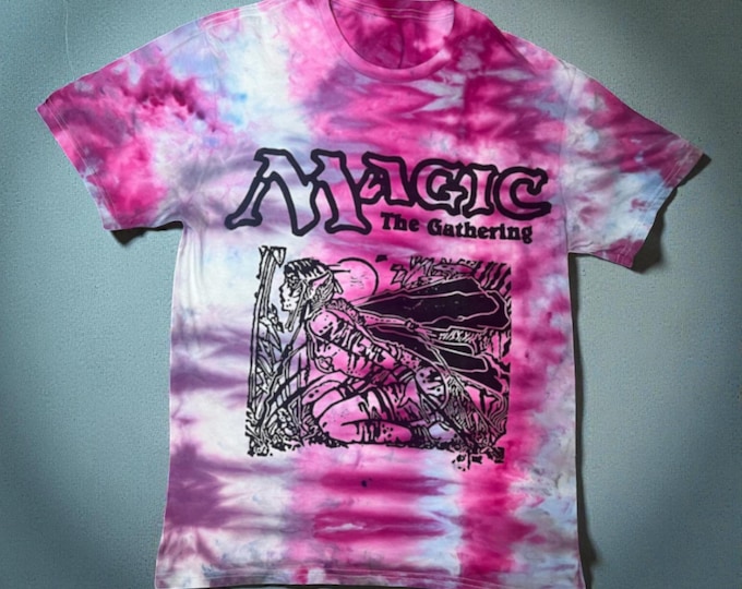 Earthbind MTG T-Shirt | Block Print Style Tie Dye