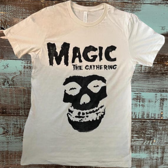 Mtg x Misfits shirt   | Block Print Style | MTG | Magic the gathering