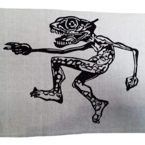 Auratog Magic the Gathering Patch - Hand Printed Muslin Cotton