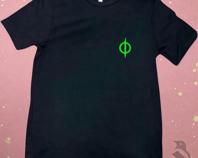 Phyrexia MTG Shirt: Hand-Carved Block Print - Vintage Black