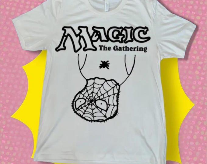 Magic The Gathering T-Shirt | Derp Spider Linoprint