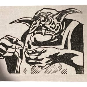 Goblin Chirurgeon Patch: Magic the Gathering Fan Art (Handmade Cotton)
