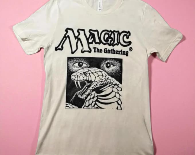 Psychic Venom MTG Shirt | Block Print Style