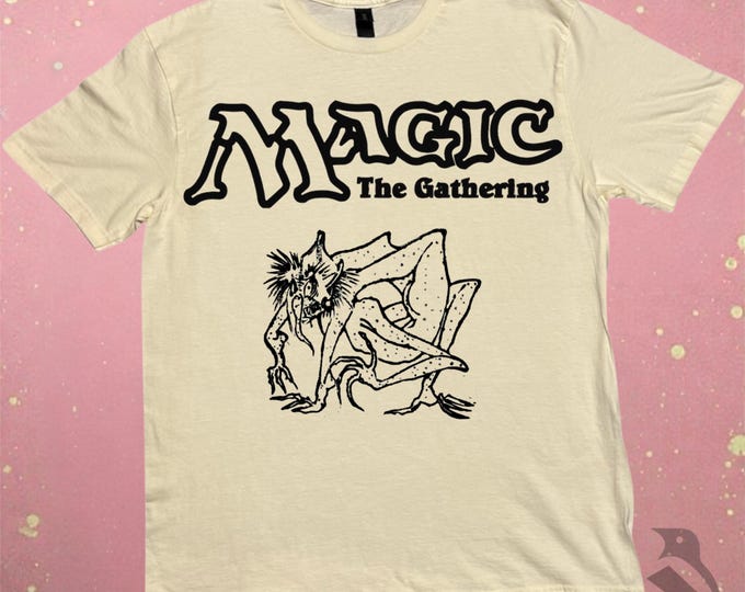 Magic the Gathering Shirt: Basal Cell Thrull - Hand-Carved Linoprint