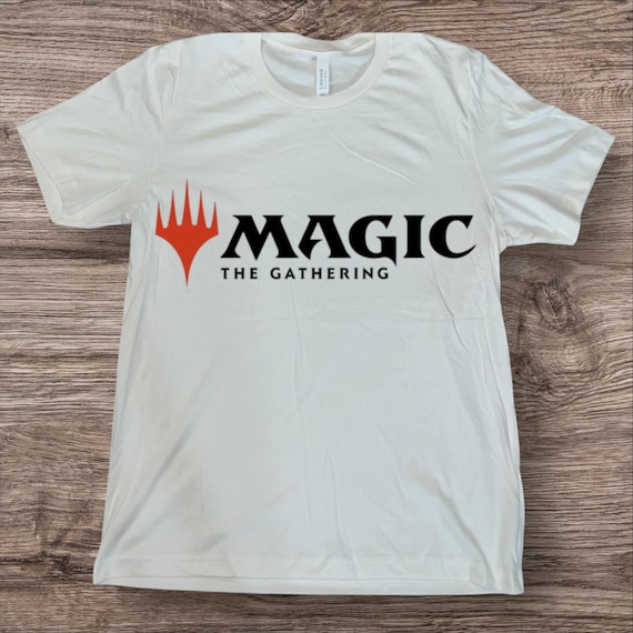 MTG Logo/Orange | Block Print Style | MTG | Magic the gathering