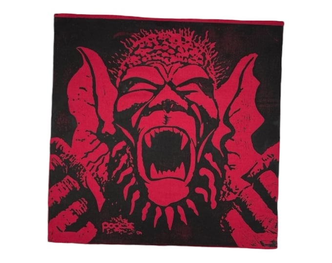 Howl From Beyond Patch: Magic The Gathering Art (Hand Stamped Cotton) 12x12 inches