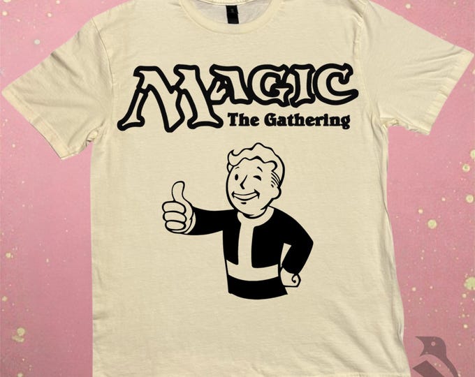 MTG Shirt | Block Print Style, Bella+Canvas