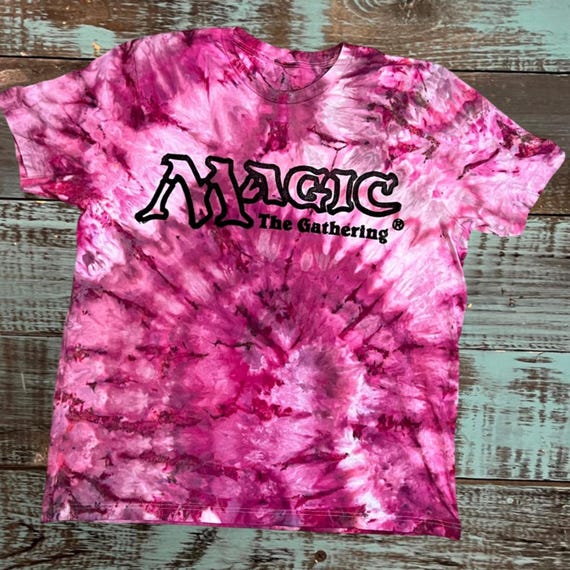 Mtg Logo   | Block Print Style | MTG | Magic the gathering | tie dye
