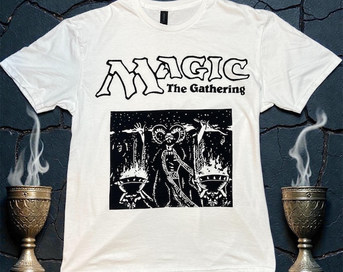 MTG Dark Ritual : Hand-Carved Linoprint, Vintage Block Style