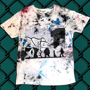 Magic the Gathering T-Shirt: Artistic Linoprint (Soft Vintage White) image 1
