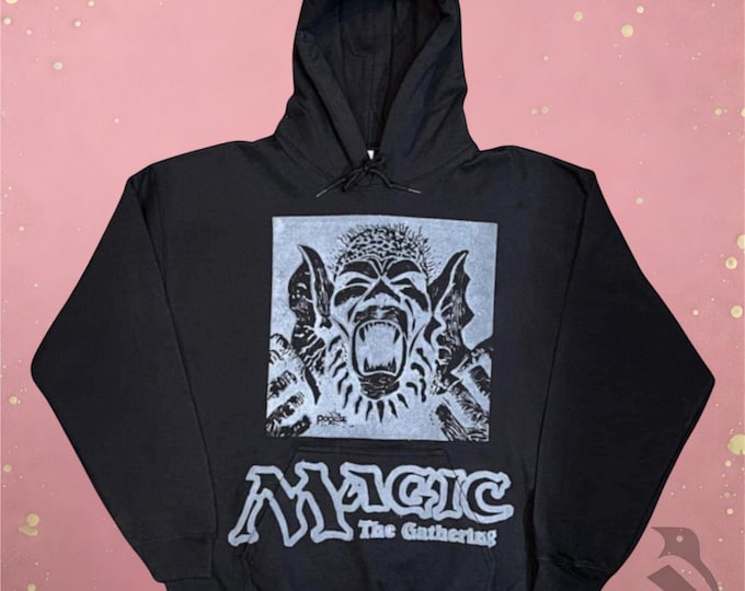 Magic The Gathering Hoodie: Linoprint Art (Next Level Comfort Fit)