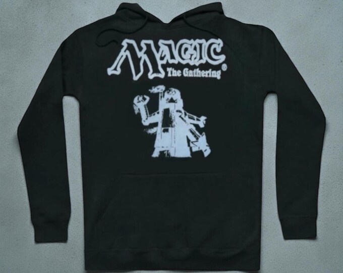 Magic the Gathering Hoodie | Triskelion Block Print, MTG Pullover