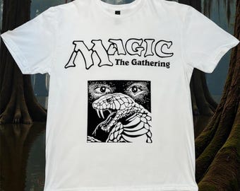 MTG Blood of the Martyr T-shirt, Hand-carved Linoprint (unisex S