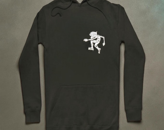 Hand-Carved MTG Hoodie | Auratog Block Print Style