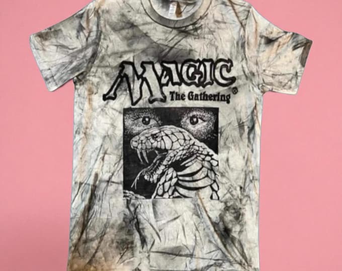 Psychic Venom MTG Shirt | Textured Block Print Style