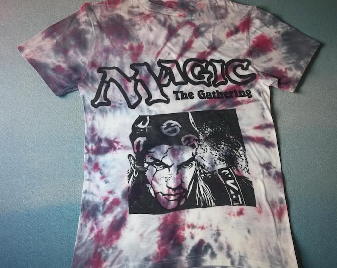 Eron the Relentless MTG Tee | Hand-Printed Tie Dye Shirt