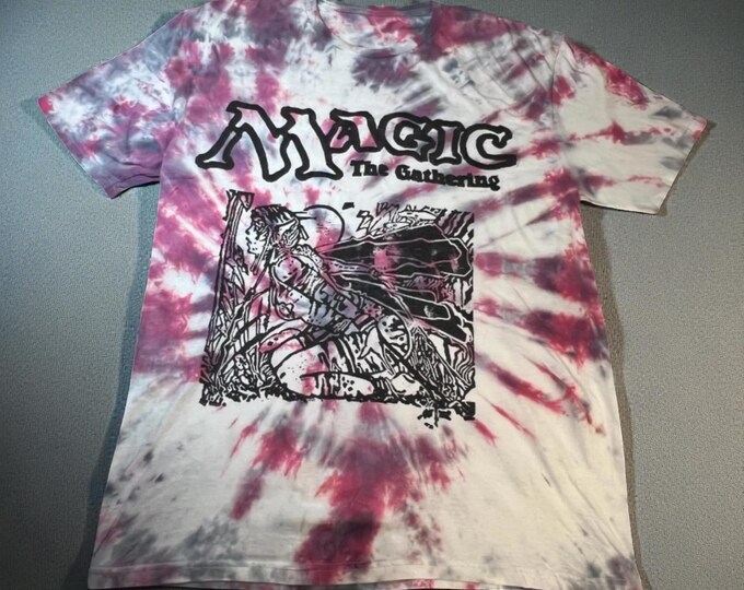 Earthbind MTG T-Shirt | Block Print Tie Dye, Bella+Canvas