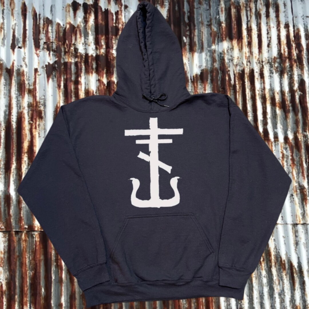 Evil- Hoodie: Linoprint Art - Etsy