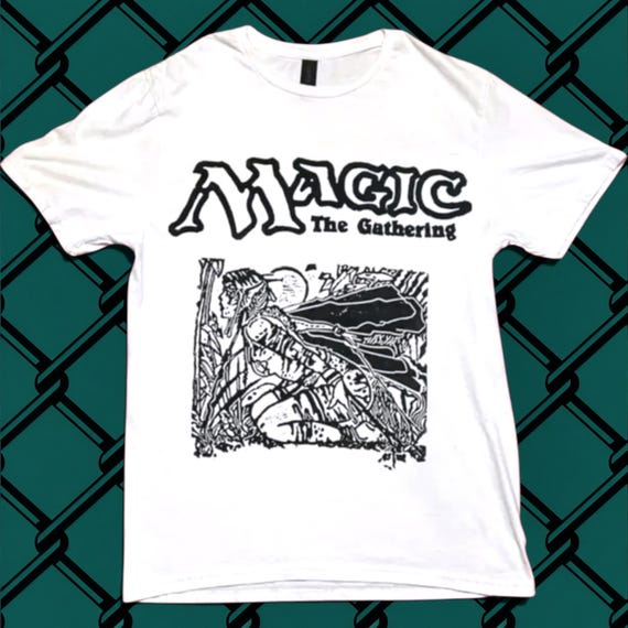 Magic the Gathering Tee: Linoprint Art - Soft Bella Canvas Fabric