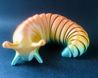 Fidget Slug | Articulated Slug | Stress Toy | Gift | TikTok Craze | Articulating Slug